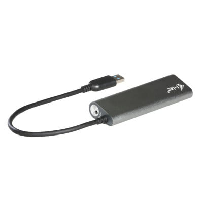 i-tec Metal U3HUB448 interface hub USB 3.2 Gen 1 (3.1 Gen 1) Type-A 5000 Mbit/s Grey