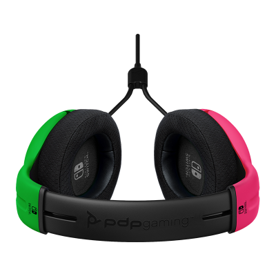 PDP - LVL40 Wired Headset for Nintendo Switch - Pink/Green