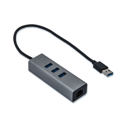 i-tec Metal U3METALG3HUB interface hub USB 3.2 Gen 1 (3.1 Gen 1) Type-A 5000 Mbit/s Grijs